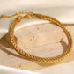 Women's Cool Light Luxury High-end Fashion Elegant Stainless Steel Plated Bracelet