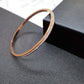 Net red new rose gold titanium steel bracelet