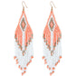 Bohemian fringed earrings