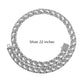 10mm Full Diamond Cuban Link Chain Hip Hop Necklaces