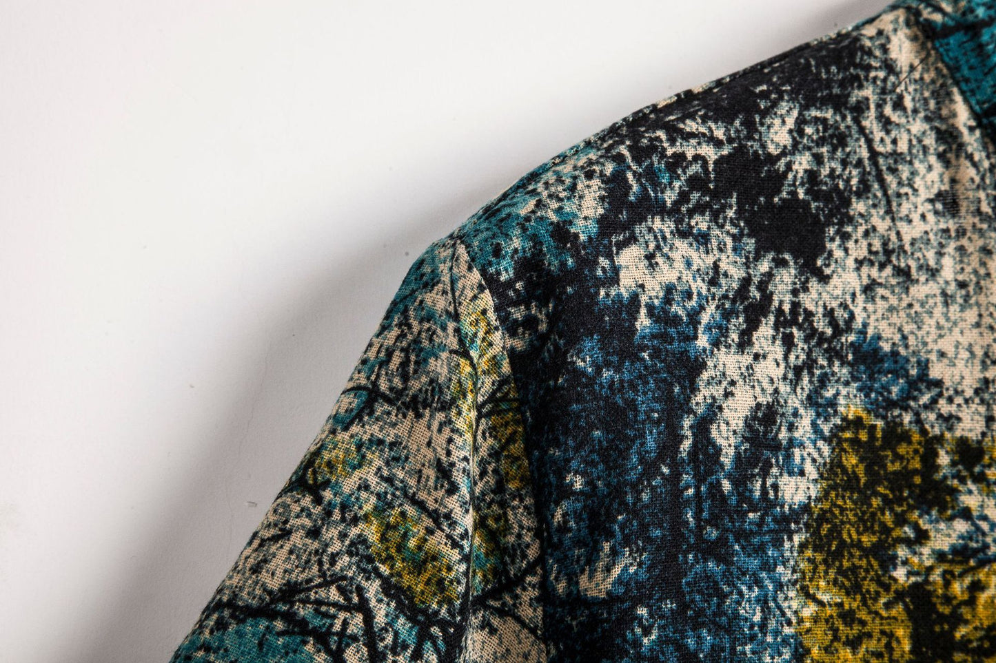 Floral shirt men's short sleeve shirt