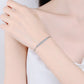 S925 Sterling Silver Cuban Moissanite Bracelet