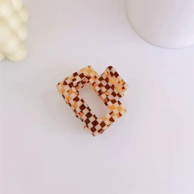 Rectangle Hair Claw Clips