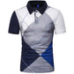 Printed Short-sleeved Lapel T-shirt POLO Shirt