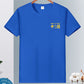 Pure Cotton Short-sleeved Bottoming Shirt T-shirt Compassionate Slim Half-sleeved Shirt