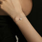 S925 Sterling Silver Enamel Telescopic Bracelet