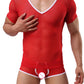 Mesh T-shirt men's shirt