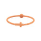 Simple Thin Cross Silicone Bracelet