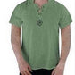 Men's Embroidered Stand Collar Shirt T-shirt