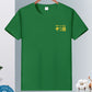 Pure Cotton Short-sleeved Bottoming Shirt T-shirt Compassionate Slim Half-sleeved Shirt