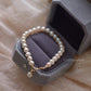 14K Gold Natural Pearl Bracelet