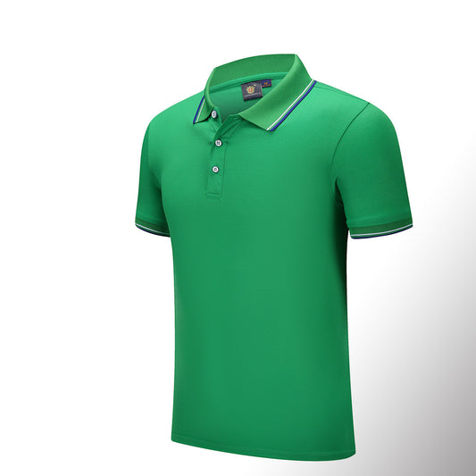 Work Clothes Custom T-Shirt Short-Sleeved Men's Polo Shirt Summer Corporate Culture Advertising Shirt