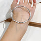 Women's Fashion Silver-plated Bamboo Bracelet