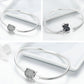 Silver Ziyun Amazon Europe and the United States hot models cute cat s925DIY platinum-plated bracelet base chain silver bracelet