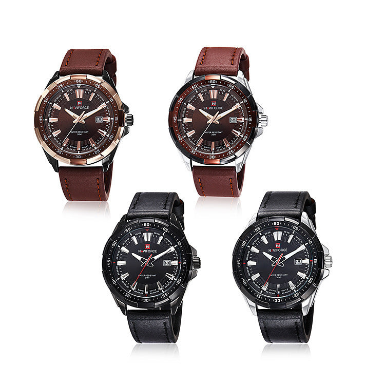 Wholesale trade NAVIFORCE 9056 high-end sports leisure business men Lxy waterproof watch