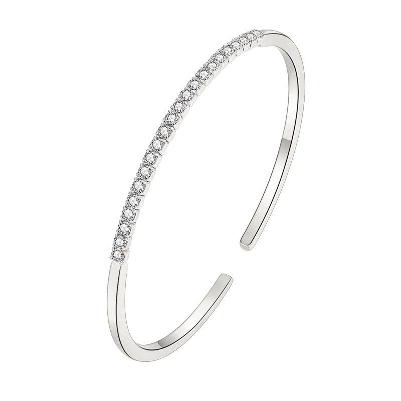 Rose gold fairy three-ring bracelet