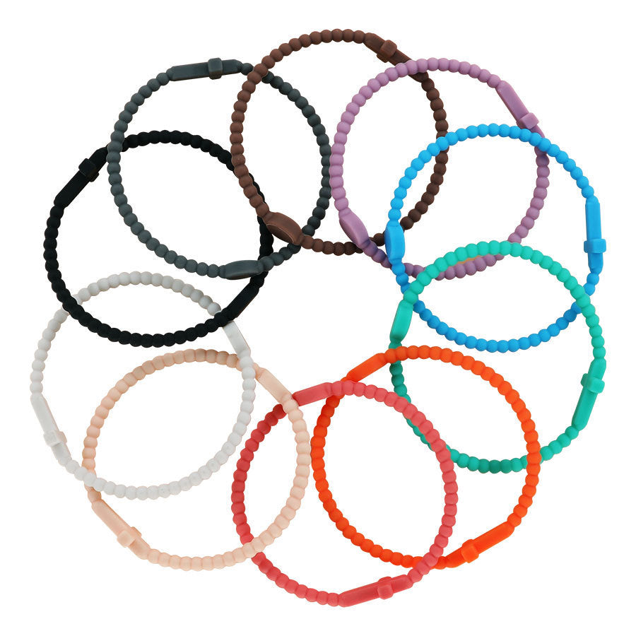 Simple Thin Cross Silicone Bracelet
