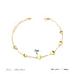 Women's S925 Sterling Silver Cute Heart Temperamental Niche Design Simple Bracelet