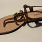 Women Thong Design Sandals With Back CC