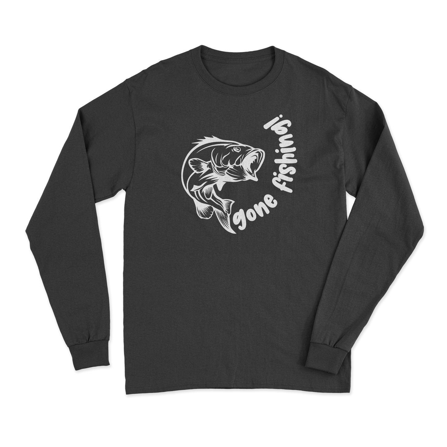 Gone Fishing v1 Men Long Sleeve Shirt