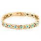 Wine Glass-shaped Inlaid Stone Bracelet Vacuum Plating Radiation Protection
