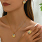 Women's Simple Fashion Diamond Necklace Suit