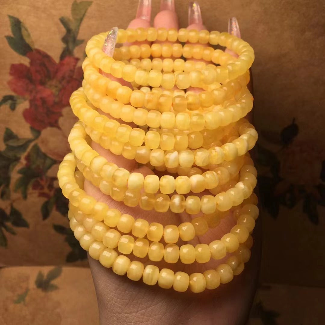 Natural Beeswax Old Bracelet Crafts Accessories