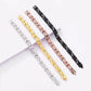 Leaves Diamond Magnet Bracelet Bronze Brushed