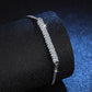 S925 Sterling Silver Cuban Moissanite Bracelet
