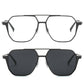 Driving Men's Three-in-one Magnetic Aluminum Magnesium Glasses