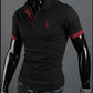 Summer T-shirt Men's Short-sleeved Shirt Popular Fashion Polo Shirt
