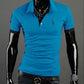 Summer T-shirt Men's Short-sleeved Shirt Popular Fashion Polo Shirt