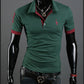 Summer T-shirt Men's Short-sleeved Shirt Popular Fashion Polo Shirt