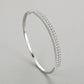 Women's S925 Silver Design Starry Sky Simple Fashion Diamond Bracelet