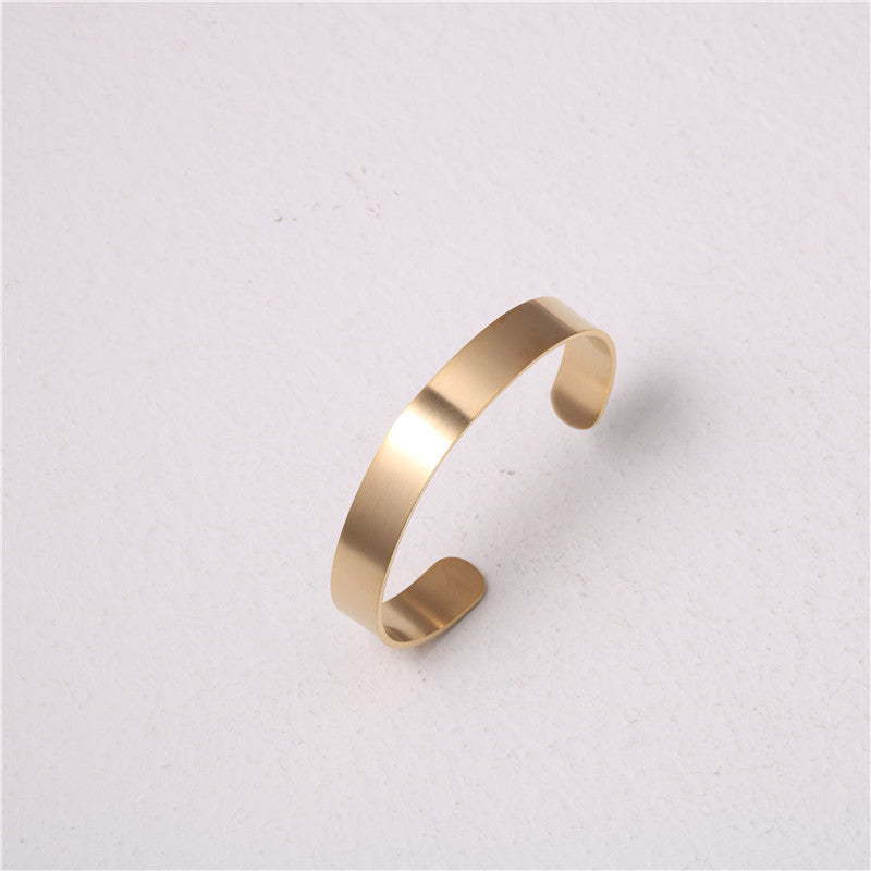 18K gold-plated titanium bracelet