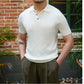 Lapel Polo Shirt Casual Short-sleeved Knitted T-shirt