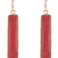 Natural Stone Drop Earrings