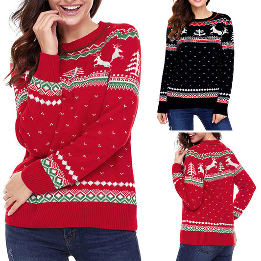Fawn long sleeve pullover padded sweater