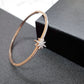 Net red new rose gold titanium steel bracelet