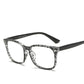 Classic flat mirror, rice nail glasses frame