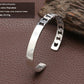 Women's S925 Sterling Silver Retro Opening Distressed Simple Bracelet