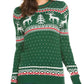 Fawn long sleeve pullover padded sweater
