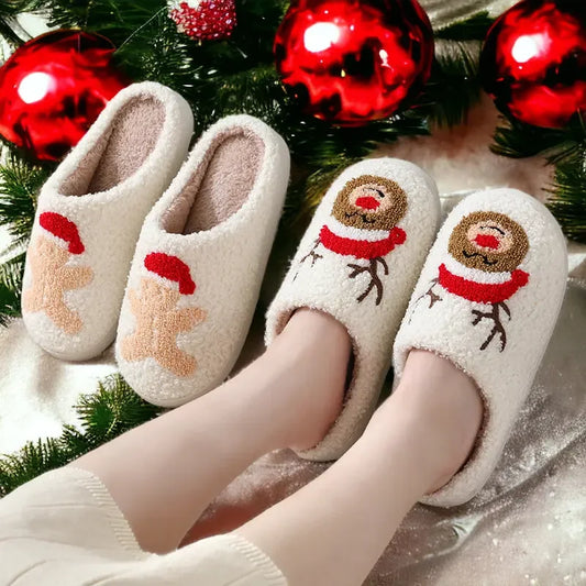 Cotton Slippers Cartoon For Women, Men