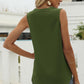 Notched Sleeveless Tank