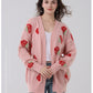 Women's Comfort And Casual Strawberry Sweater