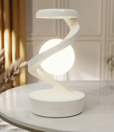 Rotating Moon Lamp w/Phone Charging Sensor