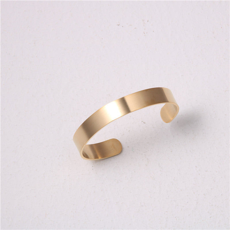 18K gold-plated titanium bracelet