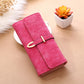 Frosted Lingge Long Wallet