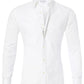 Men's Shirt Zipper Shirt Hidden Fake Button