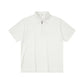 Half Zipper Short-sleeved T-shirt Men's Lapel Polo Shirt